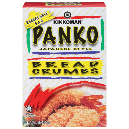 Kikkoman Bread Crumbs, Japanese Style, Panko 8 oz