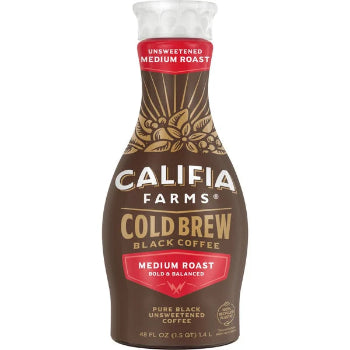 Califia Farms Pure Black Medium Roast Cold Brew Coffee