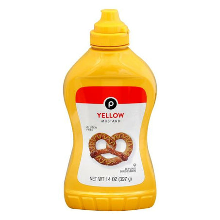 Publix Mustard, Yellow 16 oz