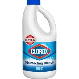 Clorox Disinfecting Bleach, Concentrated Formula, Regular