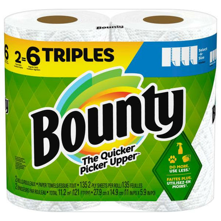 Bounty Select-A-Size Paper Towels 2 ct