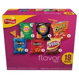 Frito Lay Snacks Flavor Mix Variety Packs