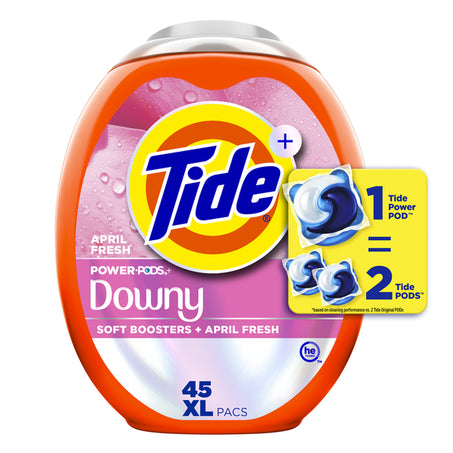 Tide Power PODs with Downy, Detergent 45 ct