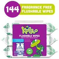 Kandoo Wipes, Flushable, Kids