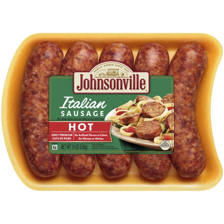 Johnsonville Italian Sausage Hot