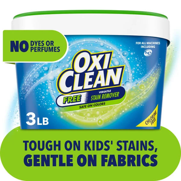 OxiClean Free Versatile Stain Remover Powder 3 lb