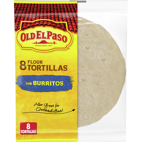 Old El Paso Flour Tortillas, For Burritos