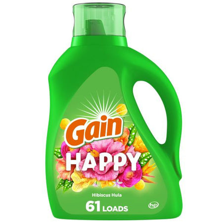 Gain Laundry Detergent, Happy 88 fl oz
