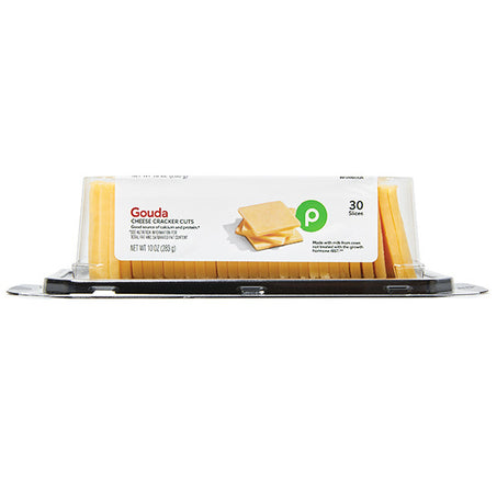 Publix Cheese, Cracker Cut, Gouda 1 ct