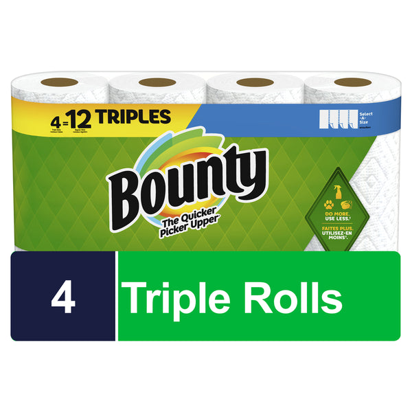 Bounty Select-A-Size Paper Towels 4 ct