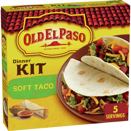 Old El Paso Soft Taco Dinner Kit