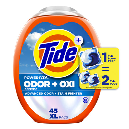 Tide Laundry Detergent Pacs, Original 45 ct