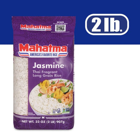 Mahatma Jasmine Rice, Long Grain, Thai Fragrant - Green Basket Marco Island