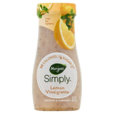 Marzetti Simply Lemon Vinaigrette Dressing & Marinade, 12 fl oz - Green Basket Marco Island