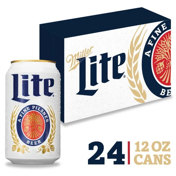 Miller Lite American Light Lager Beer - Green Basket Marco Island