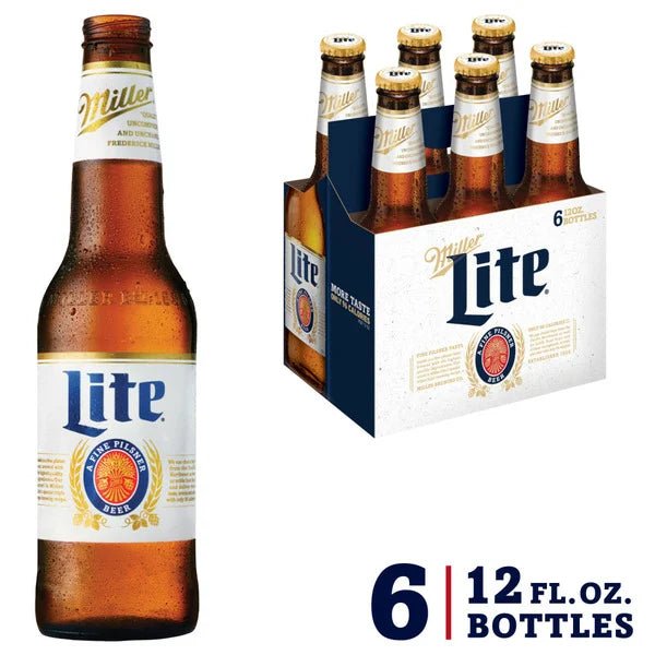 Miller Lite American Light Lager Beer - Green Basket Marco Island