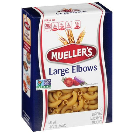 Mueller's Elbows, Large - Green Basket Marco Island