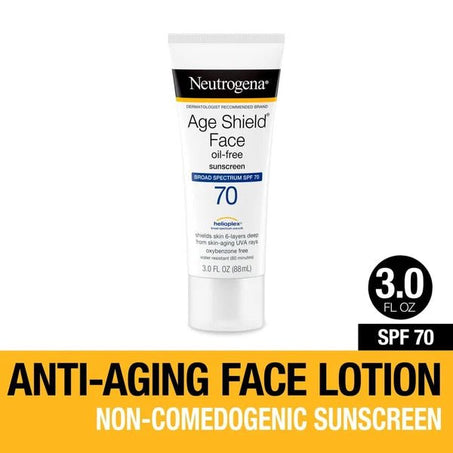 Neutrogena Age Shield Face Oil - Free Sunscreen SPF 70 3 fl oz - Green Basket Marco Island