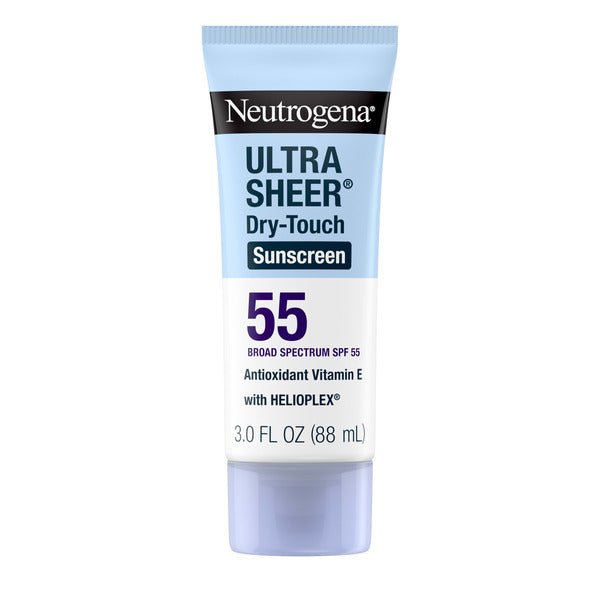 Neutrogena Ultra Sheer Dry - Touch SPF 55 Sunscreen Lotion 3 fl oz - Green Basket Marco Island