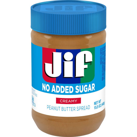 Jif No Sugar Added Peanut Butter