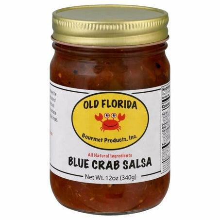Old Florida Gourmet Blue Crab Salsa 12 oz - Green Basket Marco Island
