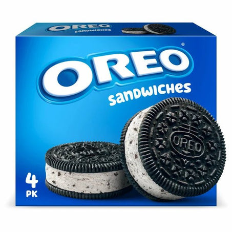 Oreo Frozen Dairy Dessert Sandwiches 4 each - Green Basket Marco Island