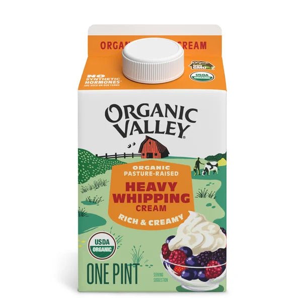 Organic Valley® Organic Heavy Whipping Cream 16 fl oz - Green Basket Marco Island