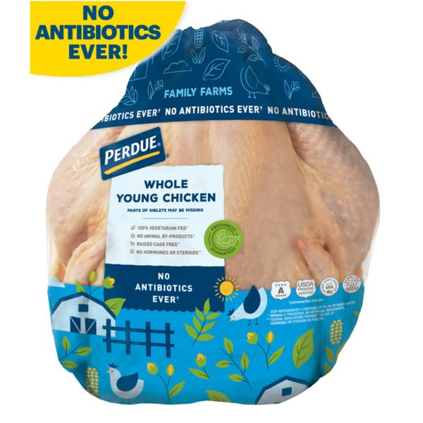 Perdue Fresh and All Natural Whole Roaster - Green Basket Marco Island