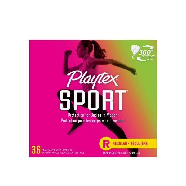 Playtex Plastic Tampon Regular - Green Basket Marco Island