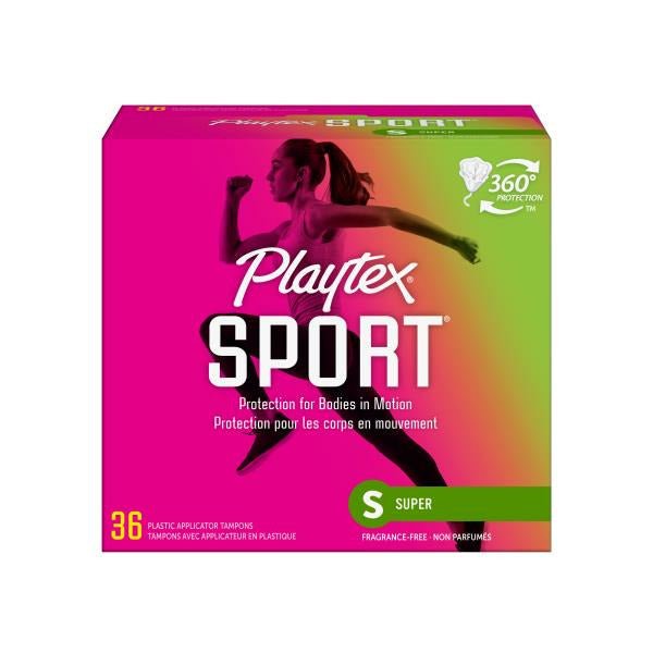 Playtex Plastic Tampon Super - Green Basket Marco Island