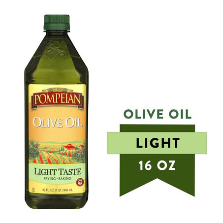 Pompeian Light Taste Olive Oil 16 fl oz - Green Basket Marco Island