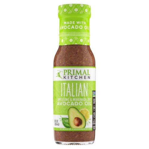 Primal Kitchen Italian Dressing & Marinade, 8 fl oz - Green Basket Marco Island