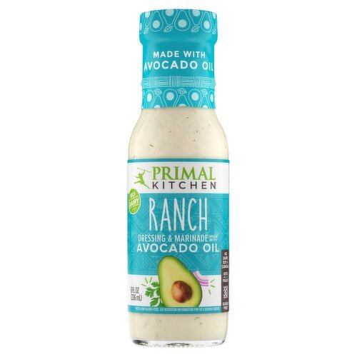 Primal Kitchen Ranch Dressing & Marinade, 8 fl oz - Green Basket Marco Island