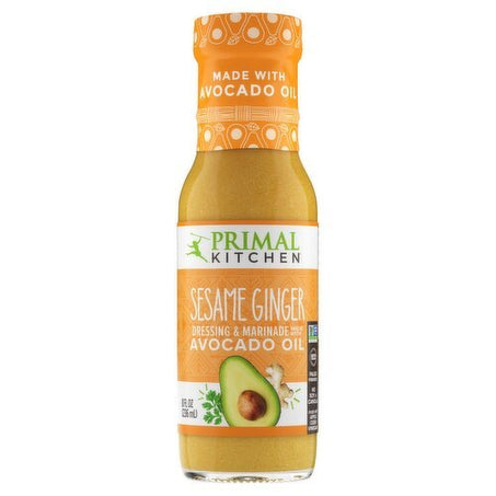 Primal Kitchen Sesame Ginger Dressing & Marinade, 8 fl oz - Green Basket Marco Island