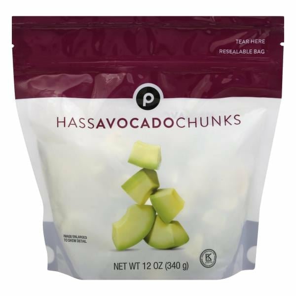 Publix Avocado Chunks, Hass 12 oz - Green Basket Marco Island