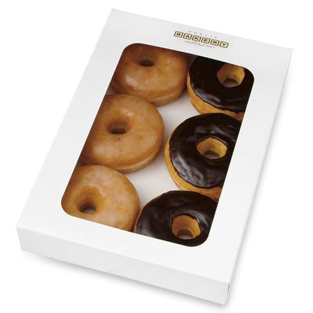 Publix Bakery Assorted Glazed And Chocolate Iced Donuts 6 Count - Green Basket Marco Island