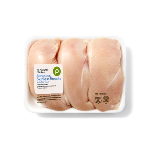 Publix Boneless Skinless Chicken Breast, USDA Grade A, 97% Fat Free - Green Basket Marco Island