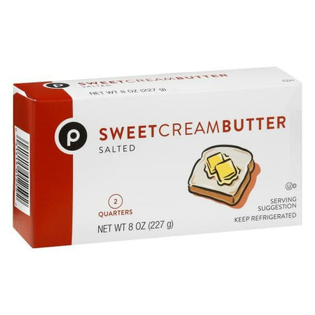 Publix Butter, Salted, Sweet Cream 8 oz - Green Basket Marco Island