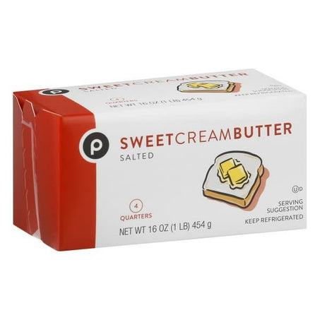 Publix Butter, Sweet Cream, Salted 16 oz - Green Basket Marco Island