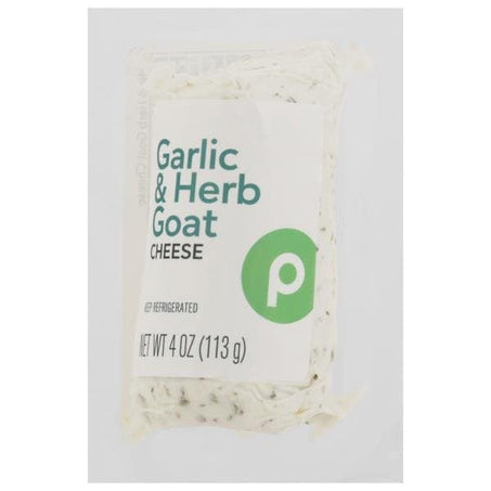 Publix Cheese, Garlic & Herb, Goat 4 oz - Green Basket Marco Island