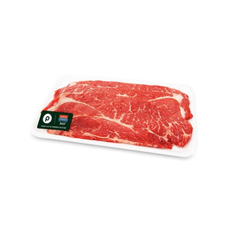 Publix Chuck Steak, Boneless, Thin Sliced - Green Basket Marco Island