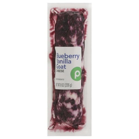 Publix Deli Cheese, Goat, Blueberry Vanilla 8 oz - Green Basket Marco Island