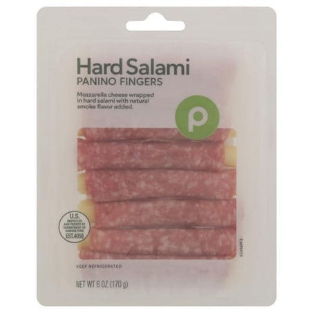 Publix Deli Panino Fingers, Hard Salami - Green Basket Marco Island