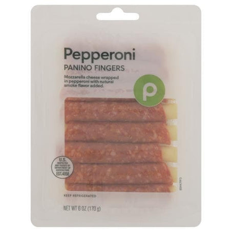Publix Deli Panino Fingers, Pepperoni - Green Basket Marco Island