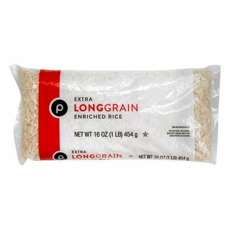 Publix Rice, Extra Long Grain, Enriched 16 oz - Green Basket Marco Island