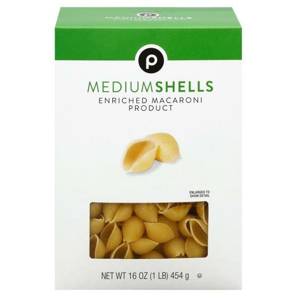 Publix Shells, Medium 16 oz - Green Basket Marco Island