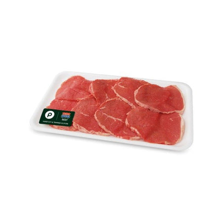 Publix Thin Sliced Eye Round Steaks, Usda Choice Beef - Green Basket Marco Island