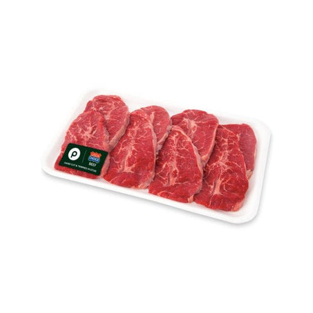 Publix Top Blade Steaks, Thin Sliced, Boneless - Green Basket Marco Island