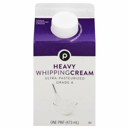 Publix Whipping Cream, Heavy 1 pt - Green Basket Marco Island