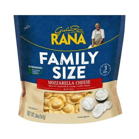 Rana Family Size Mozzarella Cheese Ravioli 20 oz - Green Basket Marco Island